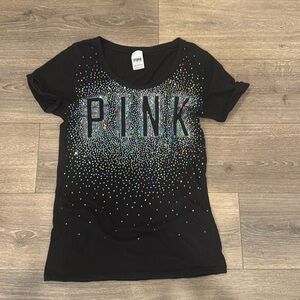 Victorias Secret Pink Sequin Tshirt